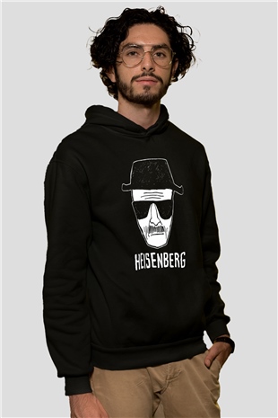 Breaking Bad Heisenberg Siyah Unisex Hoodie
