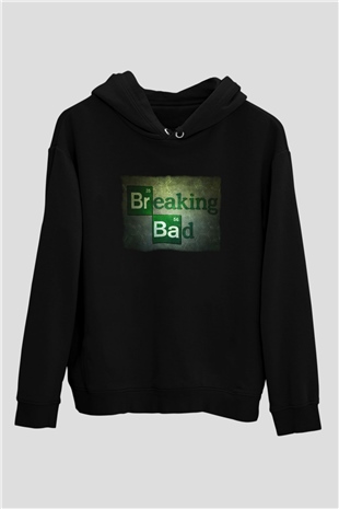 Breaking Bad Heisenberg Siyah Unisex Hoodie
