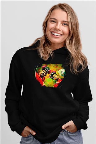 Breaking Bad Heisenberg Siyah Unisex Hoodie