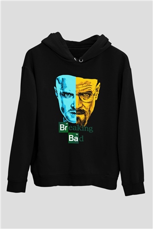 Breaking Bad Heisenberg Siyah Unisex Hoodie