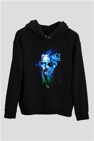 Breaking Bad Heisenberg Siyah Unisex Hoodie