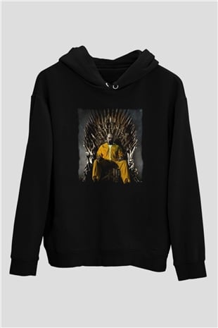 Breaking Bad Heisenberg Siyah Unisex Hoodie