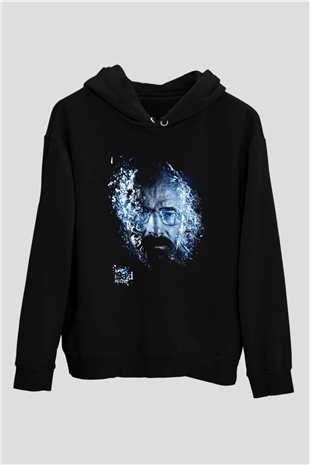 Breaking Bad Heisenberg Siyah Unisex Hoodie