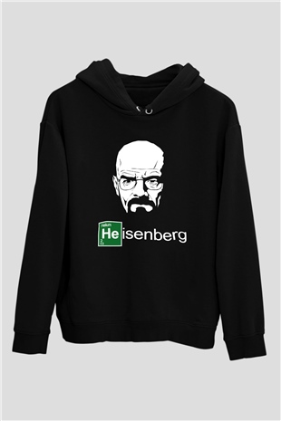 Breaking Bad Heisenberg Siyah Unisex Hoodie