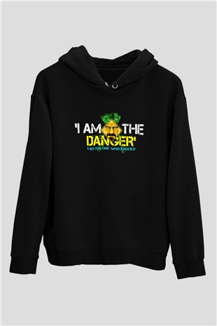 Breaking Bad Heisenberg Siyah Unisex Hoodie
