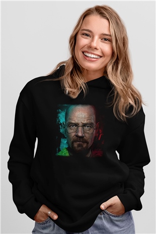 Breaking Bad Heisenberg Siyah Unisex Hoodie