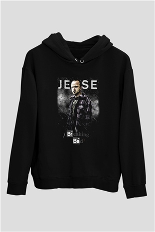 Breaking Bad Heisenberg Siyah Unisex Hoodie
