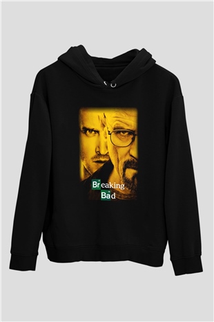 Breaking Bad Heisenberg Siyah Unisex Hoodie