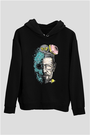 Breaking Bad Heisenberg Siyah Unisex Hoodie