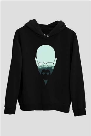 Breaking Bad Heisenberg Siyah Unisex Hoodie