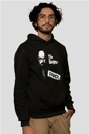 Breaking Bad Heisenberg Siyah Unisex Hoodie