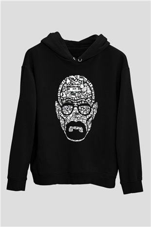 Breaking Bad Heisenberg Siyah Unisex Hoodie
