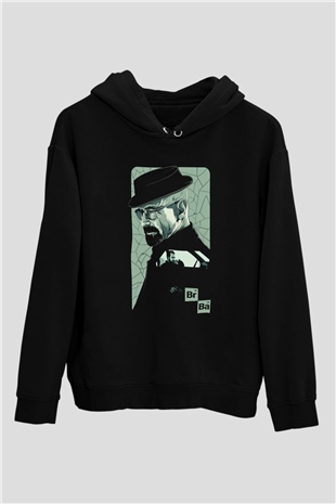Breaking Bad Heisenberg Siyah Unisex Hoodie