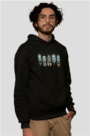 Breaking Bad Heisenberg Siyah Unisex Hoodie