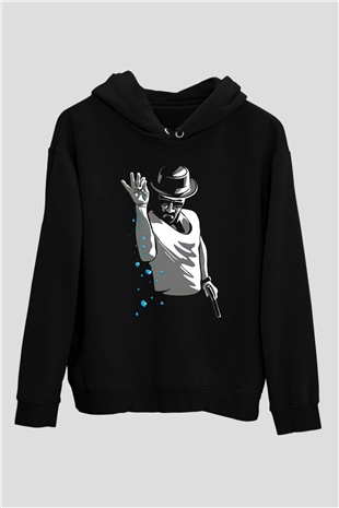 Breaking Bad Heisenberg Siyah Unisex Hoodie