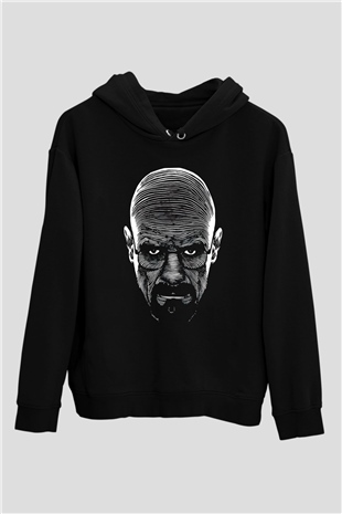 Breaking Bad Heisenberg Siyah Unisex Hoodie