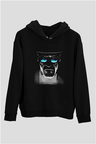 Breaking Bad Heisenberg Siyah Unisex Hoodie