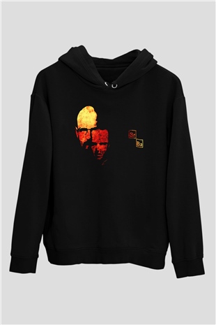 Breaking Bad Heisenberg Siyah Unisex Hoodie