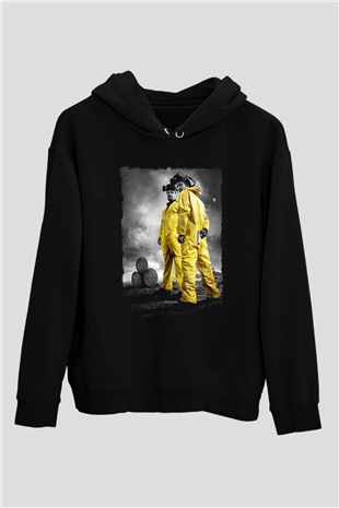 Breaking Bad Heisenberg Siyah Unisex Hoodie