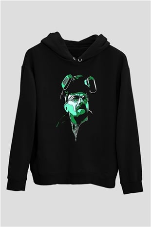 Breaking Bad Heisenberg Siyah Unisex Hoodie