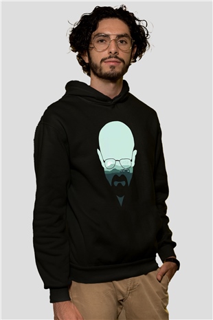 Breaking Bad Heisenberg Siyah Unisex Hoodie