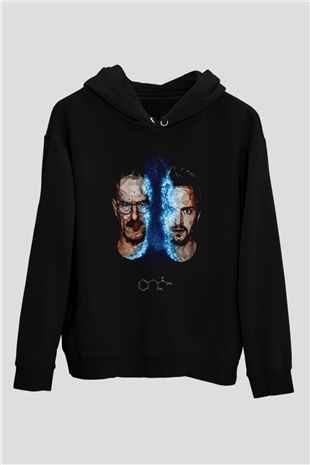 Breaking Bad Heisenberg Siyah Unisex Hoodie