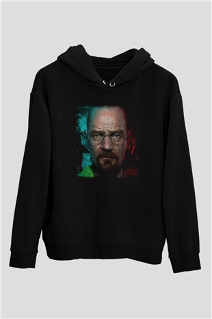Breaking Bad Heisenberg Siyah Unisex Hoodie