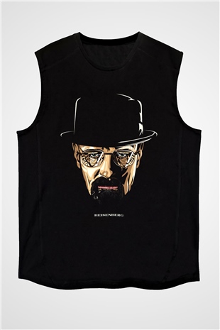 Breaking Bad Heisenberg Siyah Unisex Kolsuz Tişört