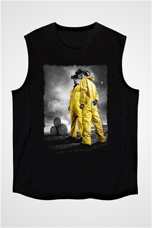 Breaking Bad Heisenberg Siyah Unisex Kolsuz Tişört