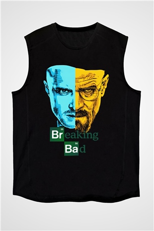 Breaking Bad Heisenberg Siyah Unisex Kolsuz Tişört