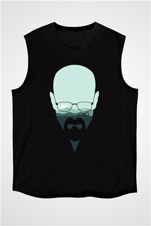 Breaking Bad Heisenberg Siyah Unisex Kolsuz Tişört