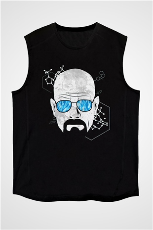 Breaking Bad Heisenberg Siyah Unisex Kolsuz Tişört