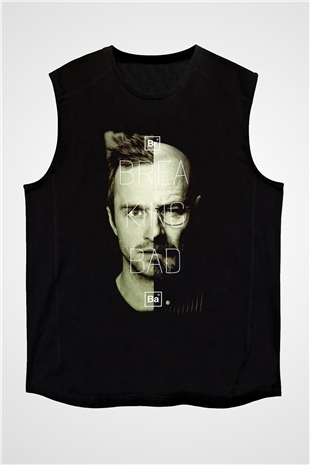 Breaking Bad Heisenberg Siyah Unisex Kolsuz Tişört