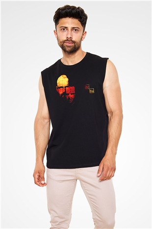 Breaking Bad Heisenberg Siyah Unisex Kolsuz Tişört