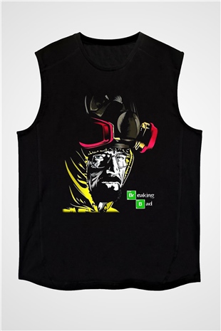 Breaking Bad Heisenberg Siyah Unisex Kolsuz Tişört