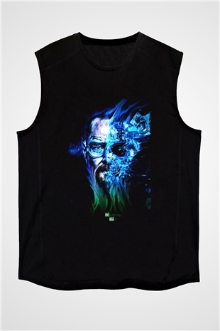 Breaking Bad Heisenberg Siyah Unisex Kolsuz Tişört