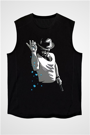 Breaking Bad Heisenberg Siyah Unisex Kolsuz Tişört