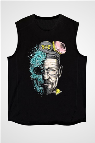 Breaking Bad Heisenberg Siyah Unisex Kolsuz Tişört
