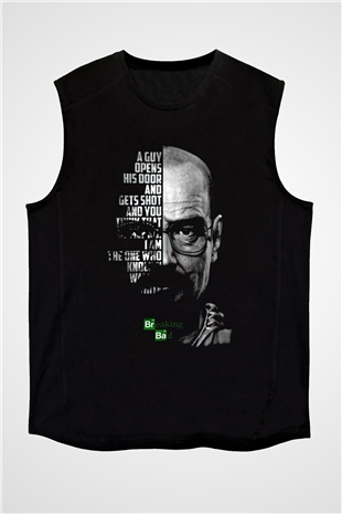 Breaking Bad Heisenberg Siyah Unisex Kolsuz Tişört