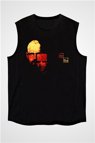 Breaking Bad Heisenberg Siyah Unisex Kolsuz Tişört