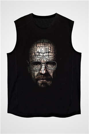Breaking Bad Heisenberg Siyah Unisex Kolsuz Tişört