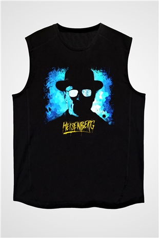 Breaking Bad Heisenberg Siyah Unisex Kolsuz Tişört