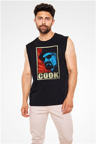 Breaking Bad Heisenberg Siyah Unisex Kolsuz Tişört