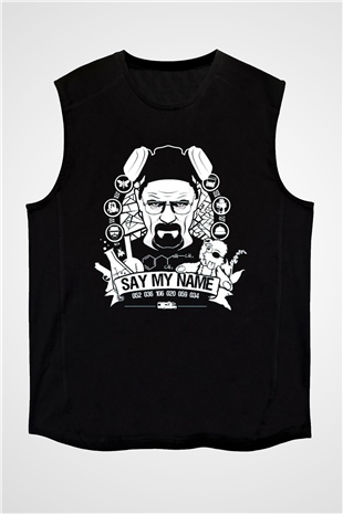 Breaking Bad Heisenberg Siyah Unisex Kolsuz Tişört