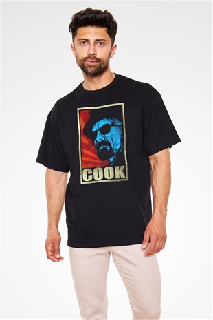 Breaking Bad Heisenberg Siyah Unisex Oversize Tişört T-Shirt
