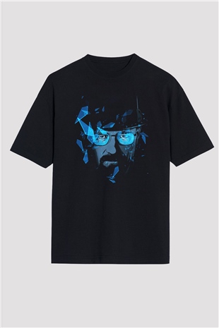 Breaking Bad Heisenberg Siyah Unisex Oversize Tişört T-Shirt