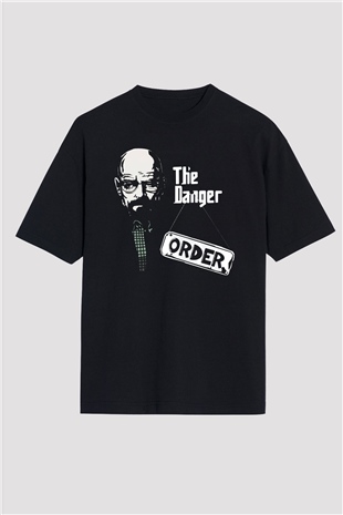 Breaking Bad Heisenberg Siyah Unisex Oversize Tişört T-Shirt