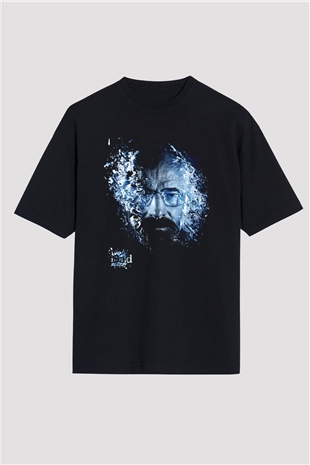 Breaking Bad Heisenberg Siyah Unisex Oversize Tişört T-Shirt