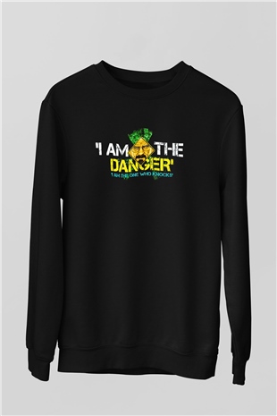Breaking Bad Heisenberg Siyah Unisex Sweatshirt