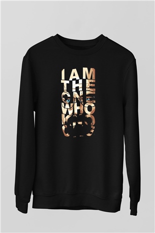 Breaking Bad Heisenberg Siyah Unisex Sweatshirt